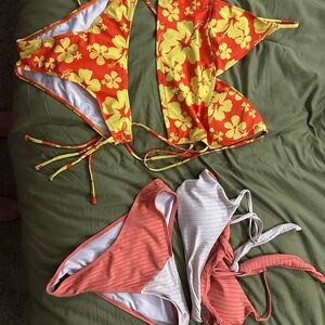Vibrant Floral Bikini Sets